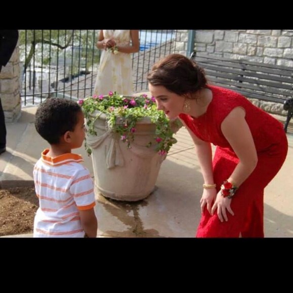 Size 4 Red Ralph Lauren Dress - Picture 8 of 8